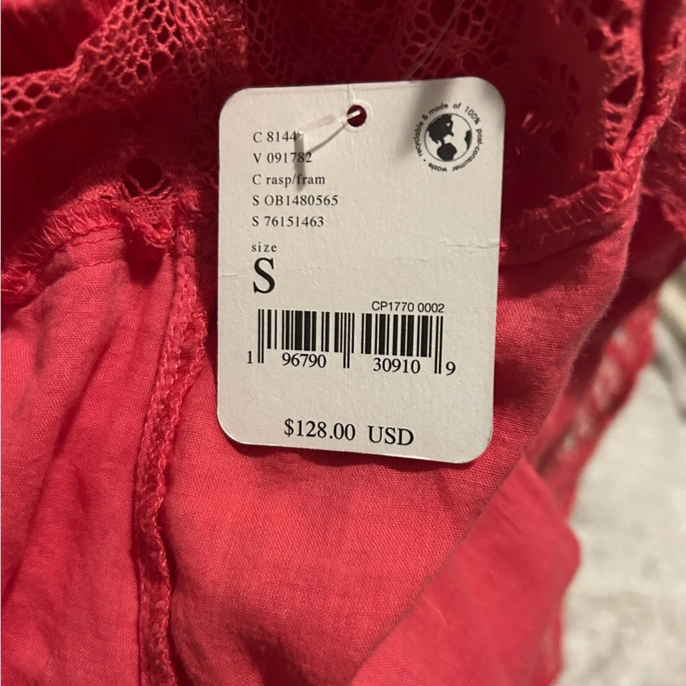 NWT Free People X's And O's Midi Dress (Size Small) - Picture 4 of 4